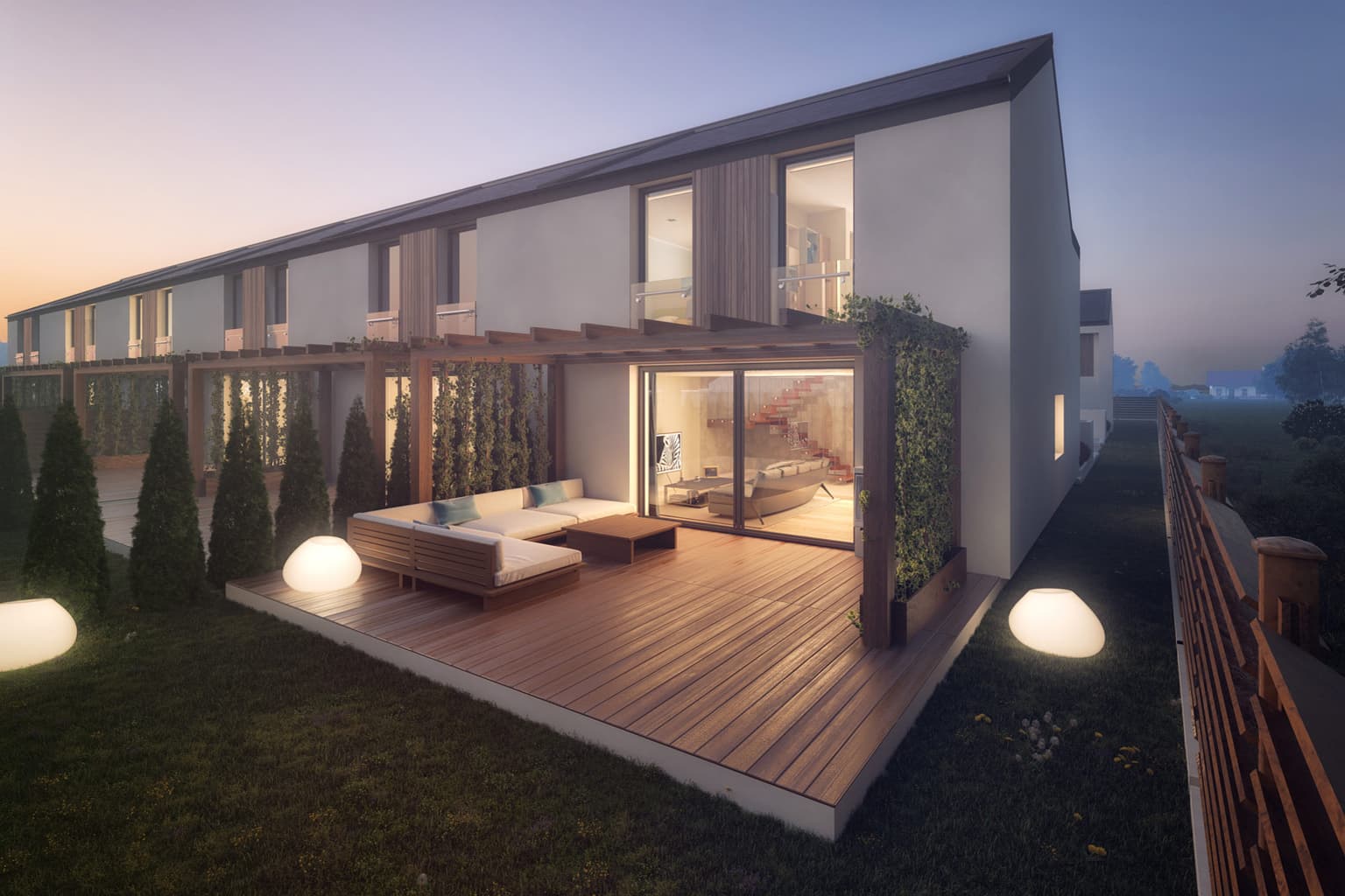 Modern Terraced Housing