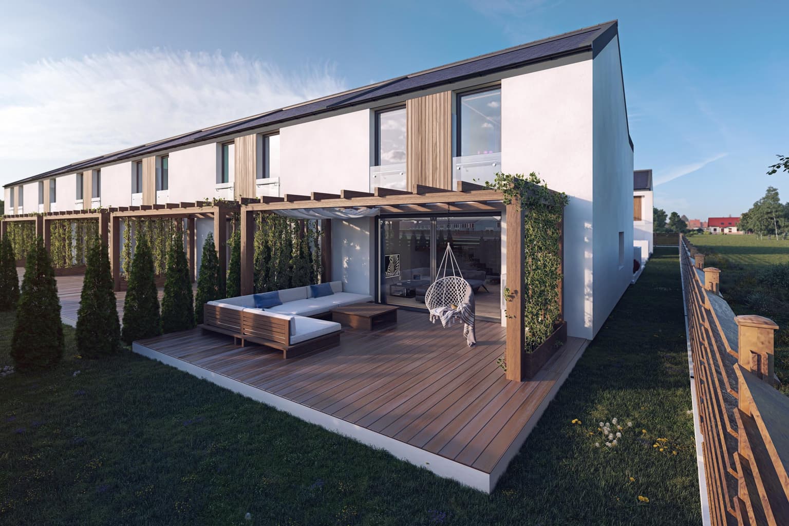 Modern Terraced Housing - image 3