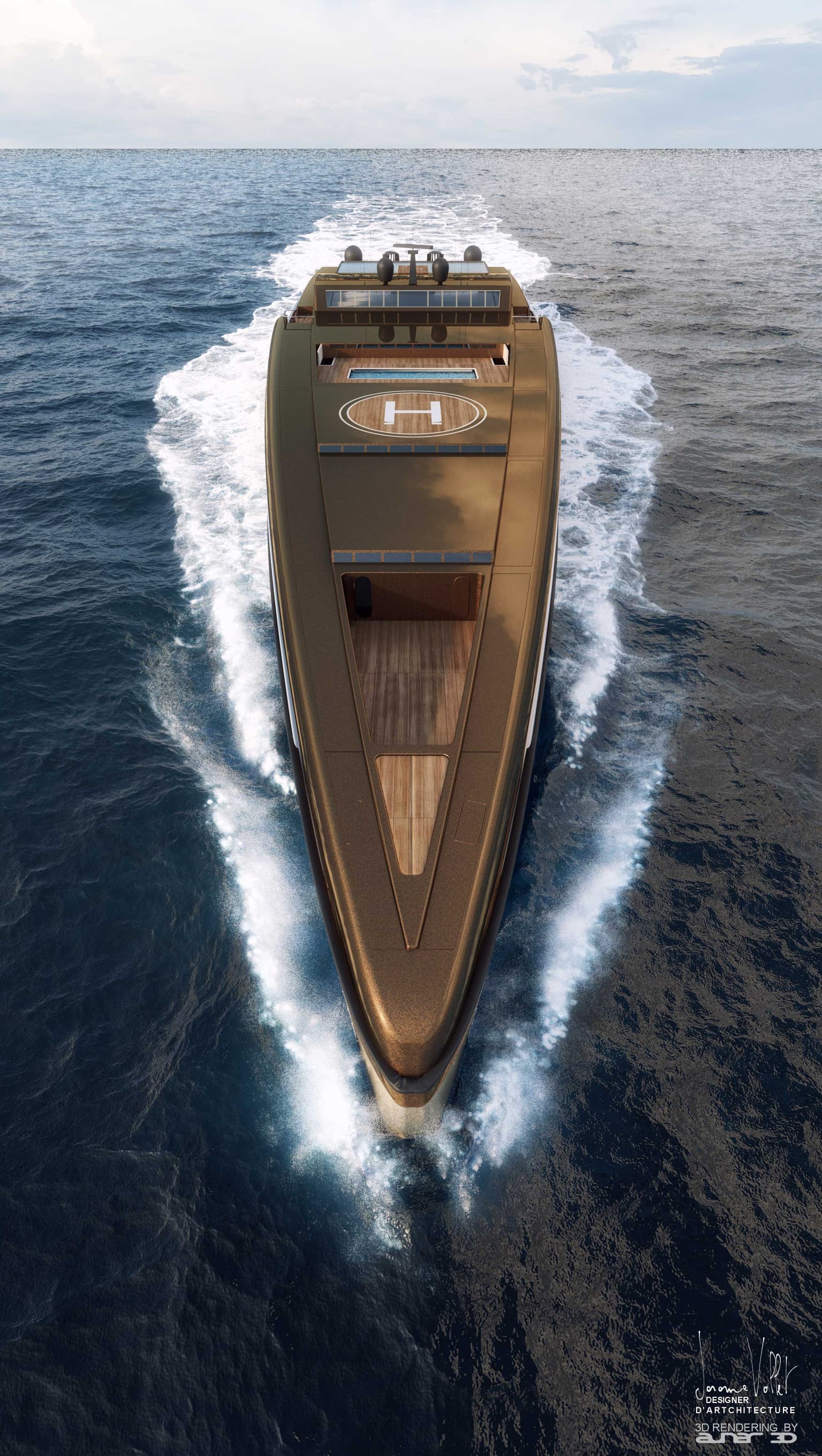 Superjacht 150m — Koncept - image 2