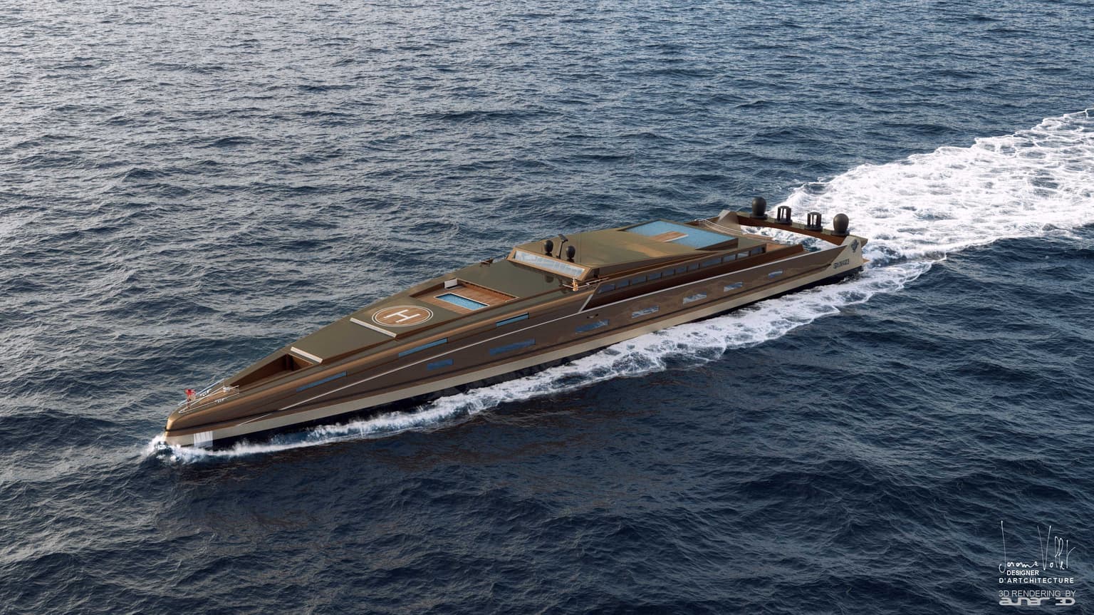 Superjacht 150m — Koncept - image 3